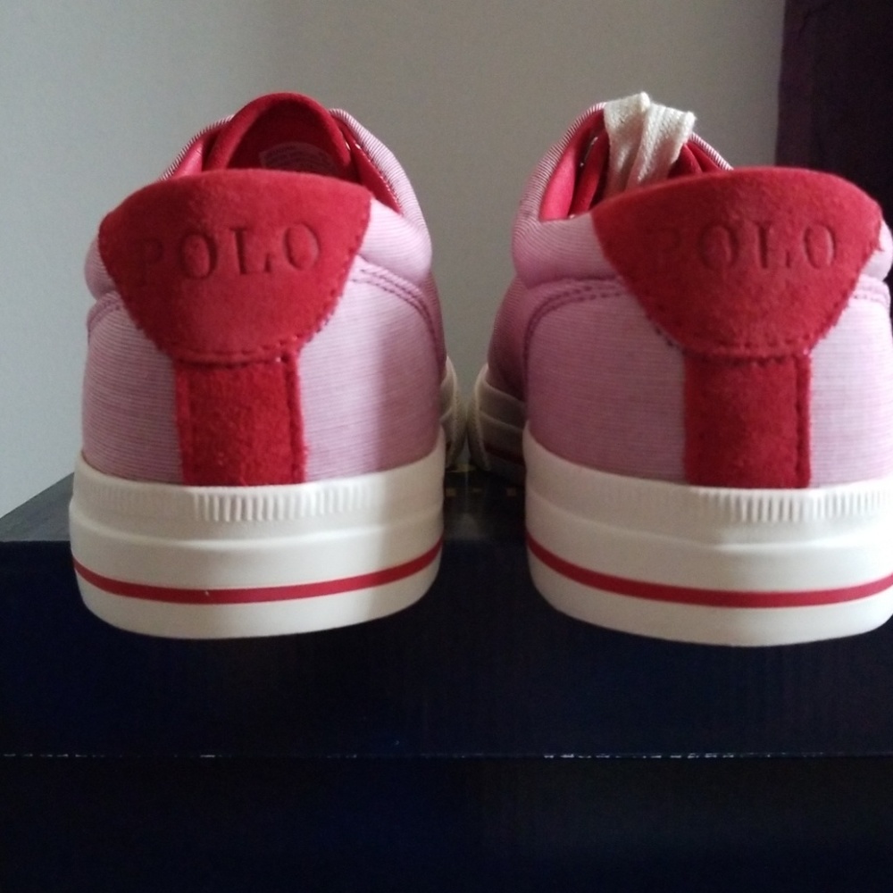 NIB! POLO RALPH LAUREN SNEAKERS - Picture 6 of 8